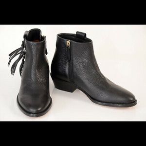 Valentino Rockee fringe ankle boots